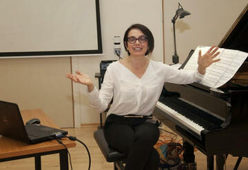 Серия Музыка и искусство — Лекция Ирены Фридлянд — Картины для фортепиано в Израиле