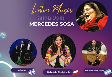 Концерт-посвящение Мерседес Сосе в Израиле